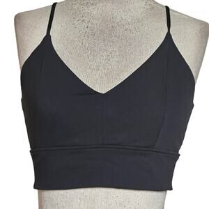 Enavant Black Sport Bra Medium